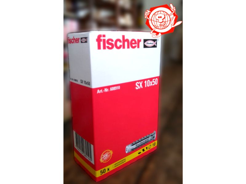 Taco FISCHER SX 10 de nylon universal 10mm x 50mm 6,0 a 8,0
