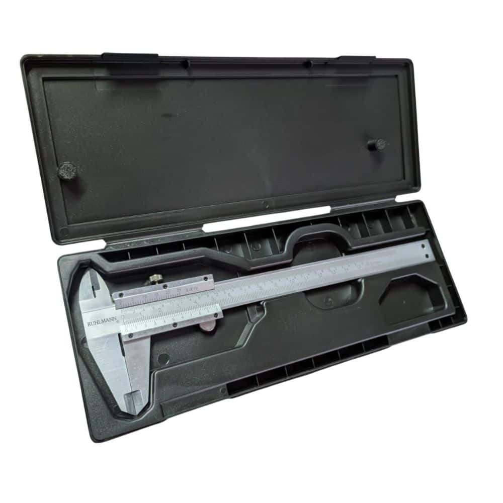 Calibre Metálico 150x0.02mm/1/1000 IN Ruhlmann - Imagen 3