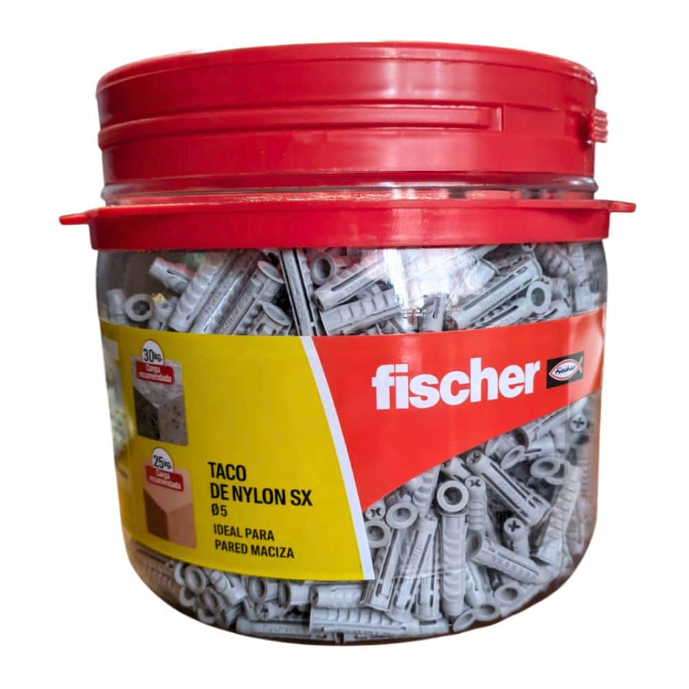 Taco de Expansión SX 5x25 1000 Unidades Fischer - Imagen 2