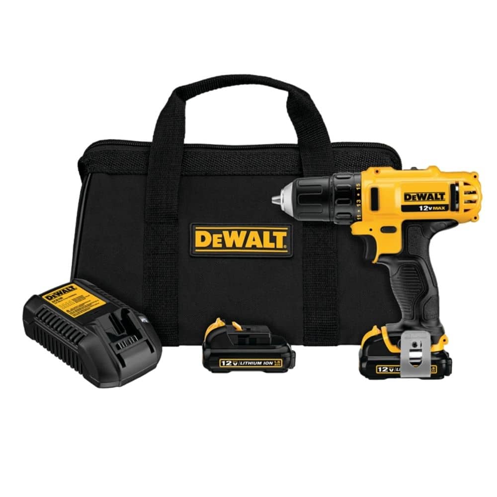 TALADRO/ATORNILLADOR 12V VV 10MM DEWALT - Imagen 2