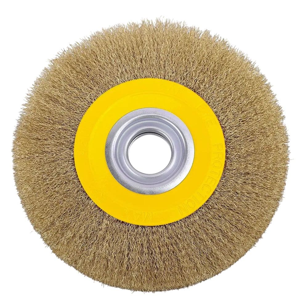 Cepillo Bronceado 8" para Amoladora de Banco Barovo - Imagen 2