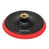 Disco Respaldo de Goma 5" con Velcro Bremen Con adaptador para taladro Resistente Fácil de usar Ideal para lijado, pulido y desbaste en talleres e industria