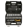 Juego de Bocallaves de 32 Piezas Métricas Crossmaster. Resistente, versátil y con estuche organizador. Ideal para mecánica, mantenimiento e industria.