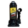 Gato Hidraúlico Botella 5t Driven. Compacto, resistente y seguro. Altura regulable 28 a 35cm y manija de transporte. Ideal para autos, camionetas y SUV.