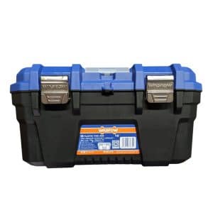 Caja de Herramientas 16" 405x215x205mm Wadfow. Hebillas metálicas, carga máxima 15 kg, Práctica. Resistente a los impactos. Segura, durable y ligera.