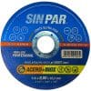 Disco de Corte Recto 115x0,8x22mm Sin Par. Precisión en acero e inoxidable. Pack x100 Compatible con amoladoras. Óxido de aluminio. 13.300rpm.